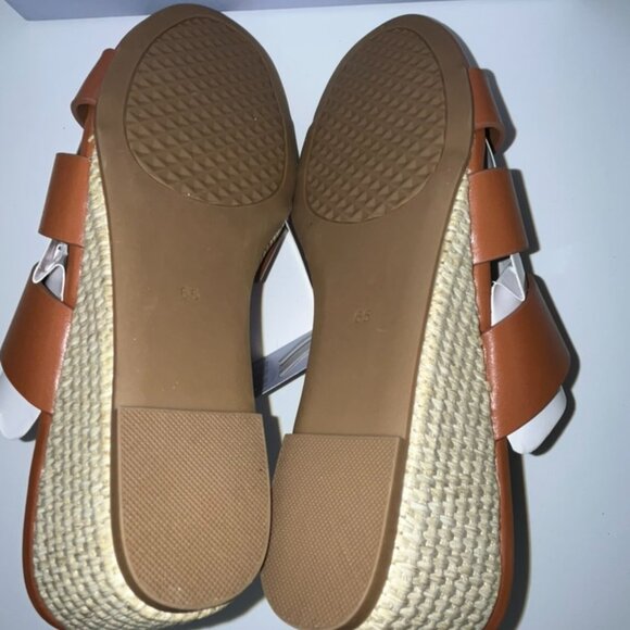 NEW Aerosoles Wilma Women's Wedge Dress Sandals in Ginger Bread Size 6.5W - Picture 4 of 6